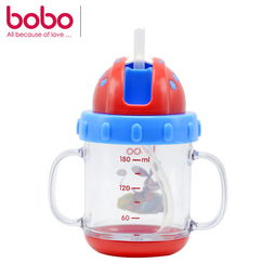 晶透学饮杯180ml 专为幼儿设计的贴心喂养用品